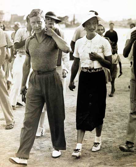 King Edward VIII and Wallis Simpson. (Wikimedia Commons) 