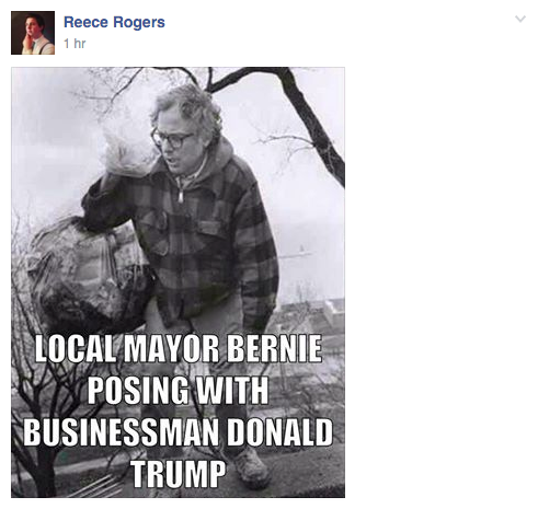 Facebook / Bernie Sanders' Dank Meme Stash