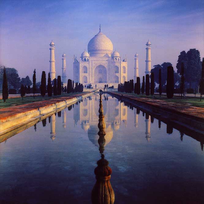 The Taj Mahal. (Wikimedia Commons) 