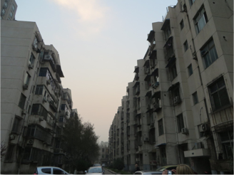 Average apartment complex, Xi'an 