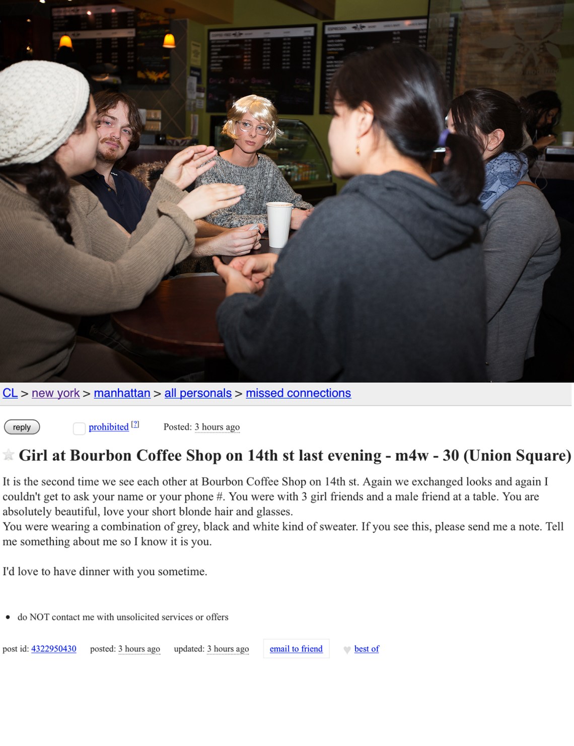Missed Connections