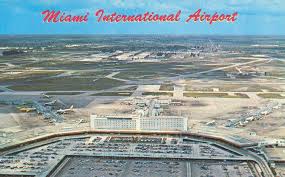 Miami Airport postcard