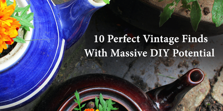 10 Perfect Vintage Finds With Massive DIY Potential So You Can Transform Your Home (And Life)