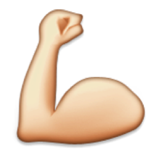 Muscle emoji