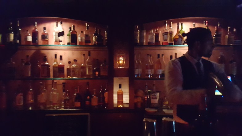 I desperately asked all these rhetorical questions to the bartender, but he really didn't care.
