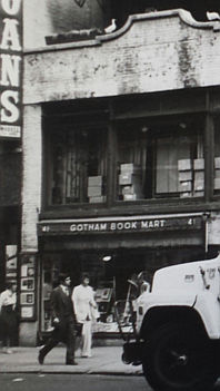 Gotham Book Mart from street