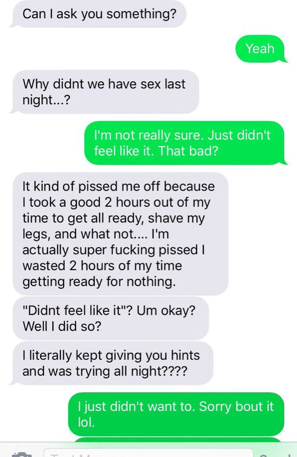 creepy girlfriend texts