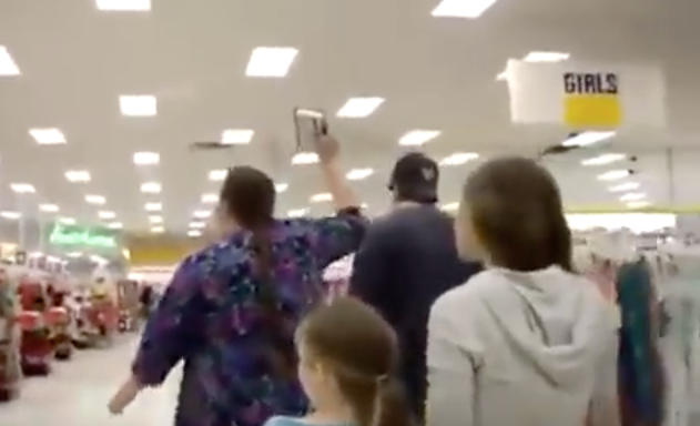 Watch This Crazy Lady (And Her Poor, Poor Kids) March Through A Target Store Screaming About Bathrooms, Homosexuals, And Satan