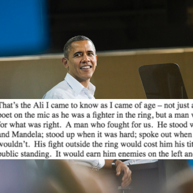 President Obama’s Moving Tribute To Muhammad Ali Will Make You Feel Things