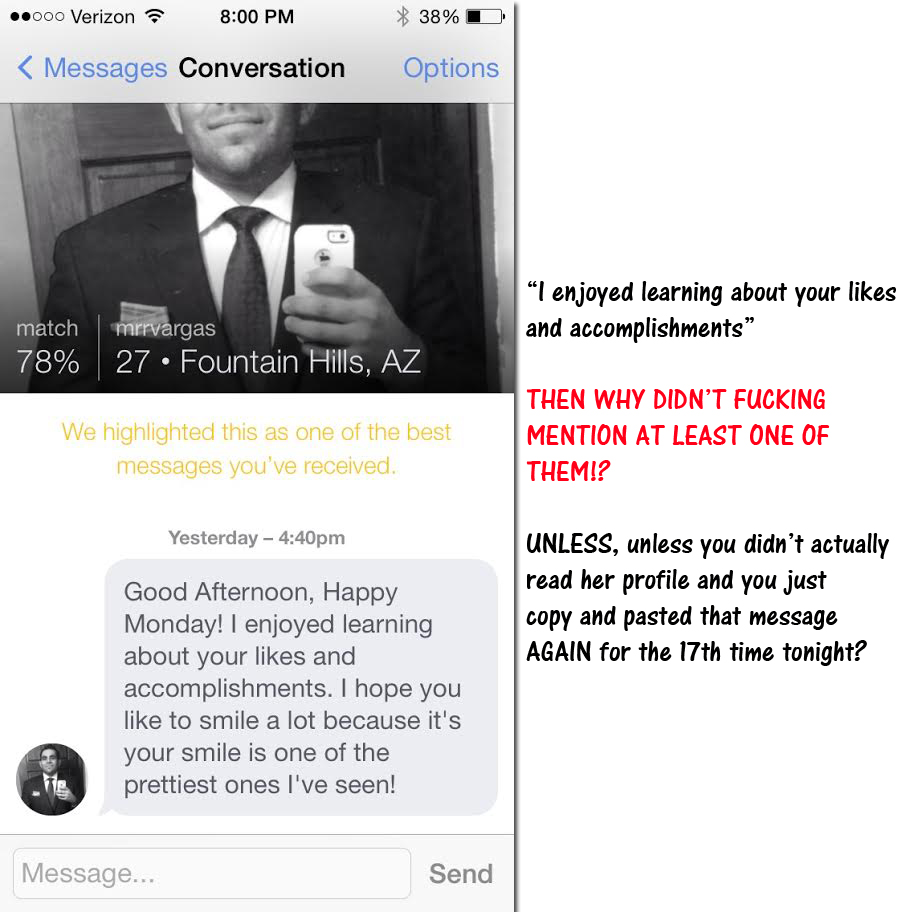 Guys, Here’s How To Write The Perfect First Online Dating Message That