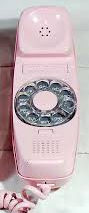 phone pink receiver