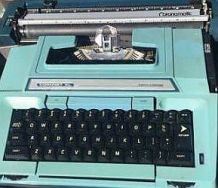 typewriter coronet closeup