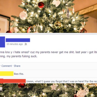 This Kid Thought Whining About His Christmas Gifts On Facebook Was Cool. Until His Mom Read It…