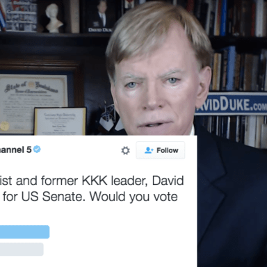 A Poll Asked People If They Support A Former KKK Leader For Senate. The Results Are Horrifying.