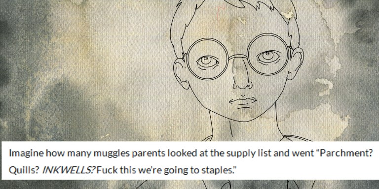 This Hilarious Tumblr Post PERFECTLY Describes How Muggle Parents Would’ve Dealt With Their Kids Going To Hogwarts