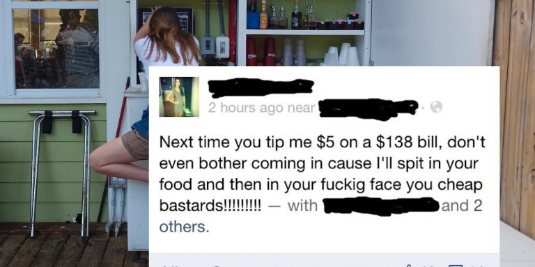 This Waitress Threatened Customers On Facebook, And What Happened Next Is Pure Karma