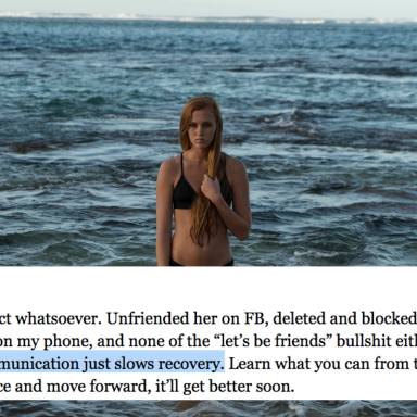 17 People Reveal How They Finally Got Over The Hardest Breakup Of Their Life