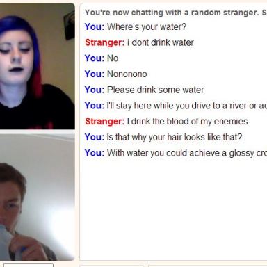 This Guy Trolls People On Omegle About Drinking Water And It’s Weirdly Hilarious
