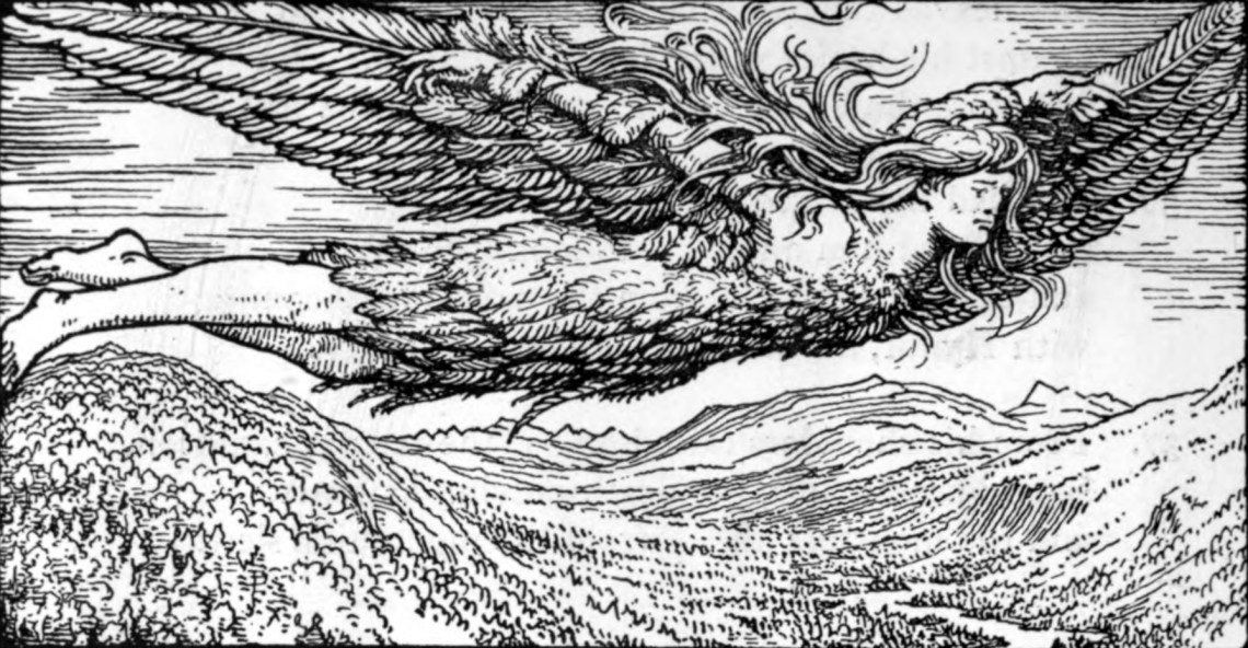 Loki's flight to Jötunheim via Wikipedia