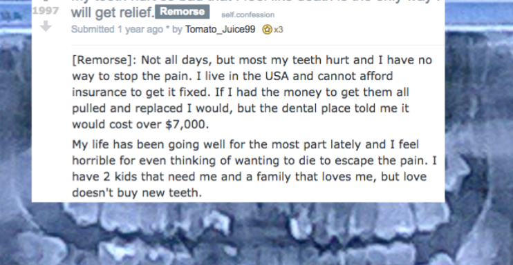 This Man Had No Idea That Posting About His Tooth Pain On Reddit Would Change His Life For The Better