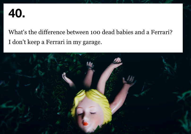 50 Of The Funniest ‘Dead Baby Jokes’ Of All Time Thought Catalog