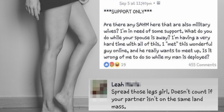 You’ll Be Stunned At How Many Mommies In This Facebook Group Think It’s Okay For Them To Cheat While Husbands Are Away