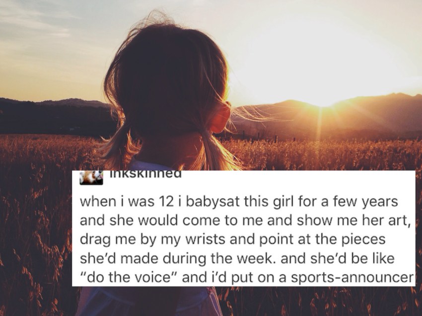 This Epic Tumblr Post Proves That Even Your Smallest Acts Of Kindness Can TOTALLY Change Someone’s World