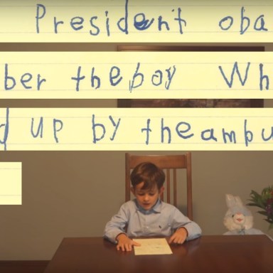 This 6-Year-Old’s Letter To Obama About A Syrian Refugee Will Absolutely Melt Your Heart