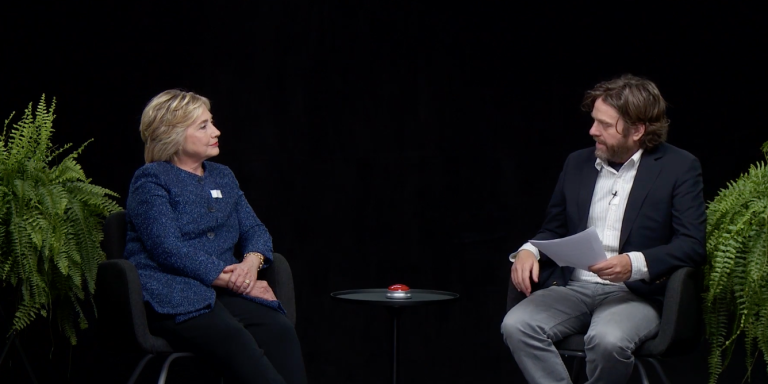 You Need To Watch Hillary Clinton On ‘Between Two Ferns’ Because It’s Hilarious