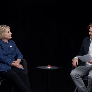 You Need To Watch Hillary Clinton On ‘Between Two Ferns’ Because It’s Hilarious