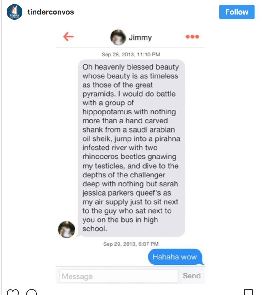 39 Insane Tinder Convos That Explain Why Modern Dating Sucks So Much