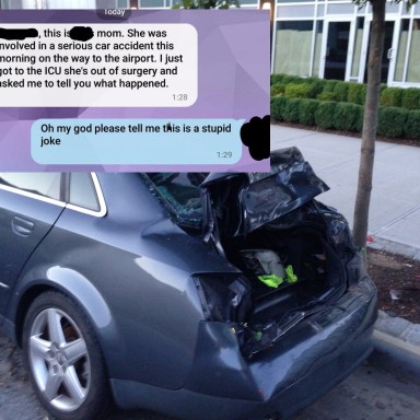 This Man Was Terrified When His Long Distance GF Got In A Car Crash, But What Actually Happened Is So Fucked Up