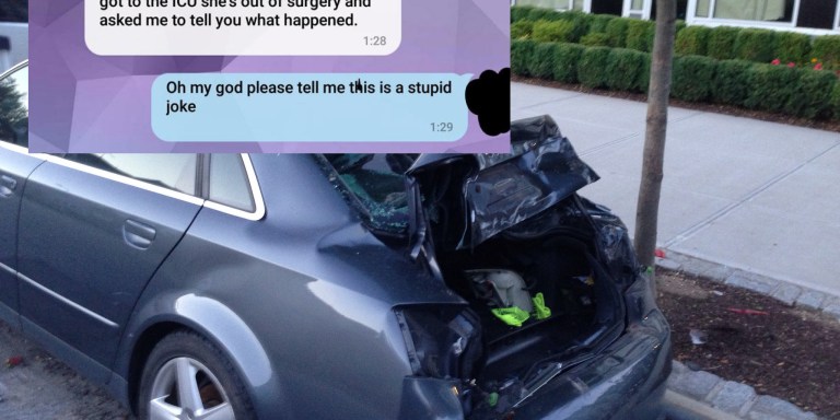 This Man Was Terrified When His Long Distance GF Got In A Car Crash, But What Actually Happened Is So Fucked Up