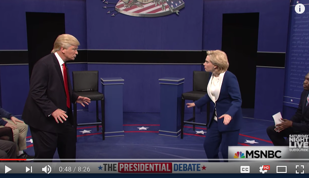 Watch Last Night’s SNL Spoof Of The Second Presidential Debate (It’s Hilarious)