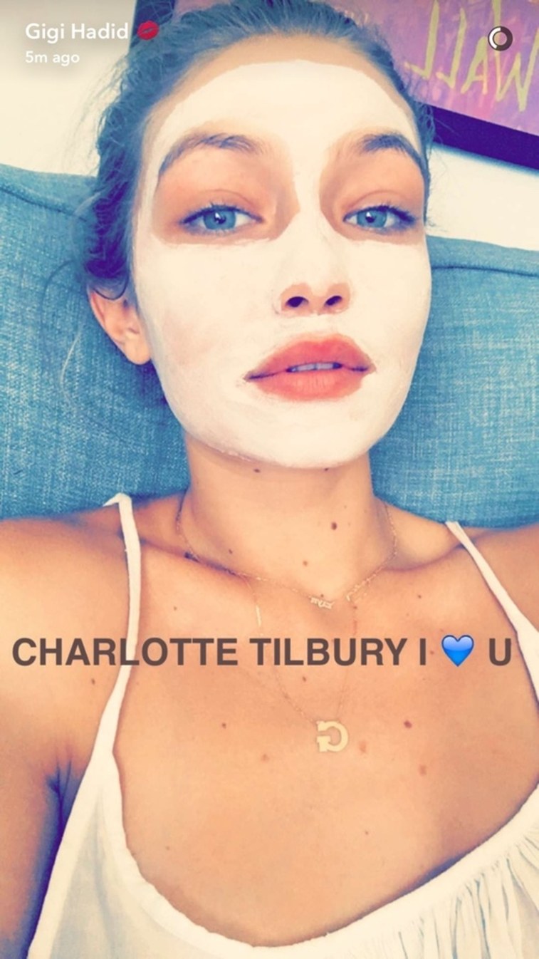 Gigi Hadid Snapchat
