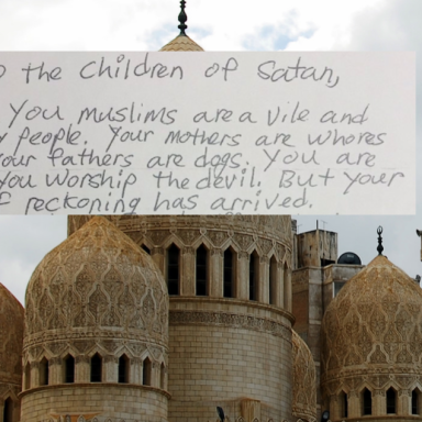‘Trump’s Going To Do To Muslims What Hitler Did To The Jews,’ Letter Sent To Mosque Promises