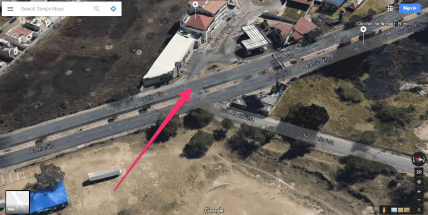 Apparently Google Maps Captured The EXACT Moment Of This Grisly Traffic Accident And It’s Super Eerie