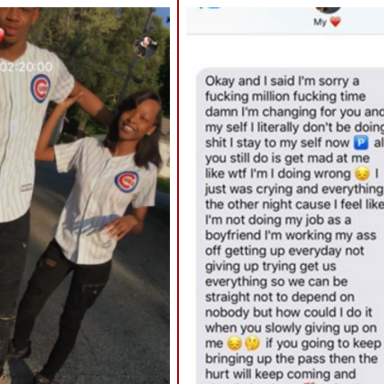 Heartbroken Woman Posts Last Texts She Received From Boyfriend Before He Was Killed