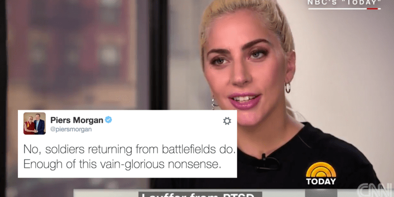 How Lady Gaga Responded To Piers Morgan’s Dumbass Tweet About Her Is Classy As Hell