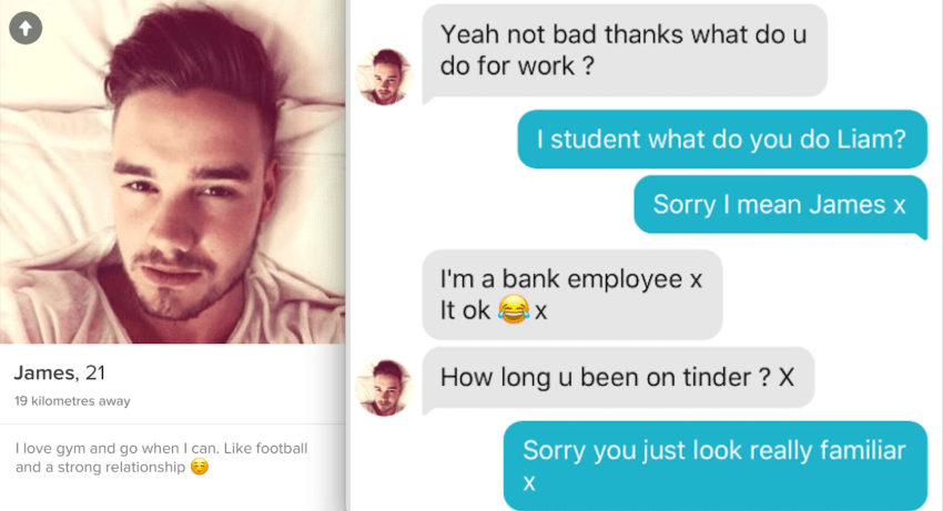 This Girl Used 1D Lyrics To Troll This Dude Who’s Pretending To Be Liam Payne On Tinder And It’s Hilarious