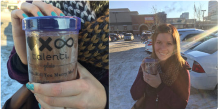 This Best Boyfriend Ever Proposed Using ~Ice Cream~ And It’s Hilariously Adorable