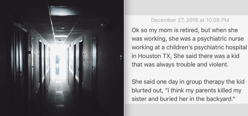 This Psychiatric Nurse Had No Idea That During Group Therapy One Of Her Patients Would Reveal A Murder