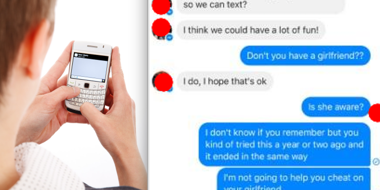 The Excuse This Guy Gives After Getting Caught Cheating On Facebook Is Hilariously Pathetic