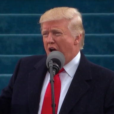 Here’s The Hidden Message That Someone Discovered In Trump’s Inauguration Speech