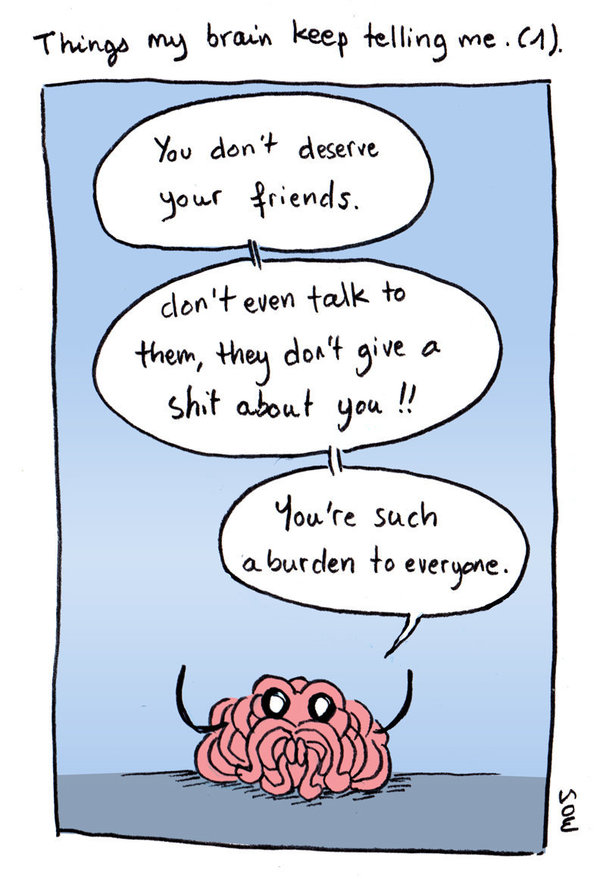 These Illustrations Explain What It’s Like To Live With Anxiety And