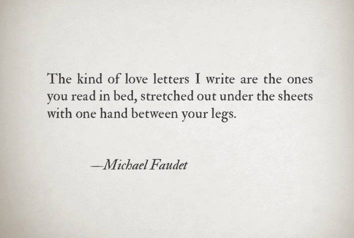 Michael Faudet Quote: “I became so obsessed with you, that I even