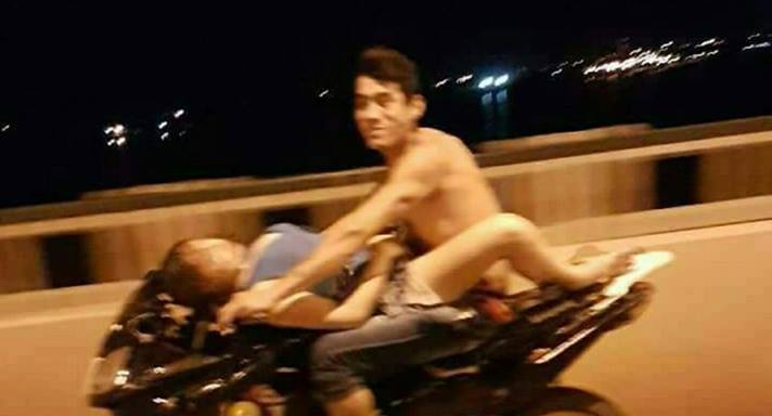 This Couple Didn’t Realize Their Motorcycle Sex Would Be Caught On Camera And WTF