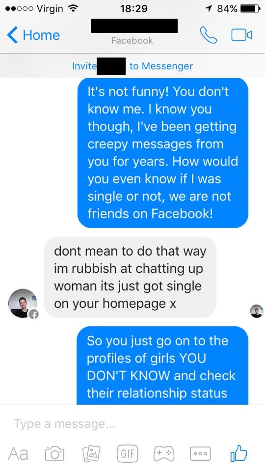 This Woman Roasts The Man Who Facebook Messaged Her For Three Years ...