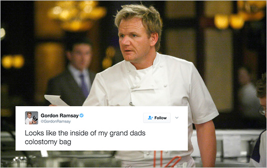 Gordon Ramsay Is Dragging Amateur Cooks’ Food On Twitter And It’s Hilarious