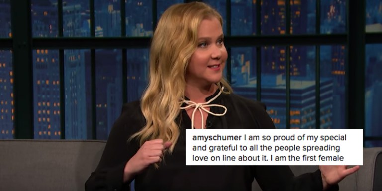 Amy Schumer Made This Defiant Instagram Post Blaming Alt Right Trolls For ‘Sabotaging’ Her